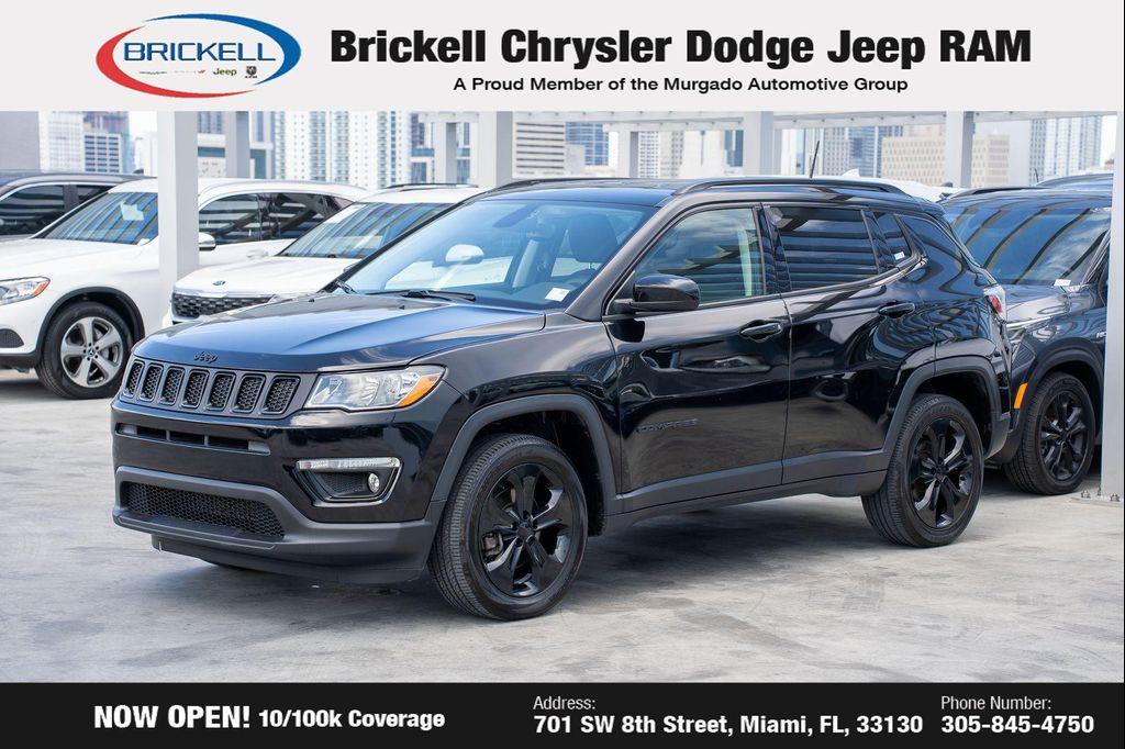 used 2021 Jeep Compass car, priced at $17,760