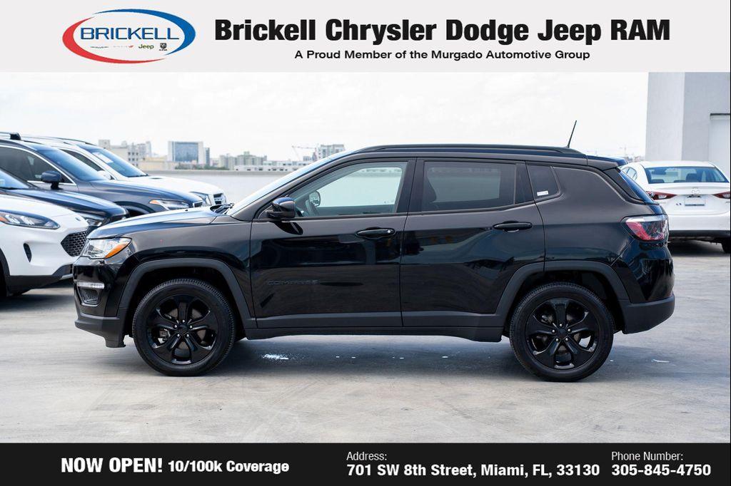 used 2021 Jeep Compass car, priced at $17,755