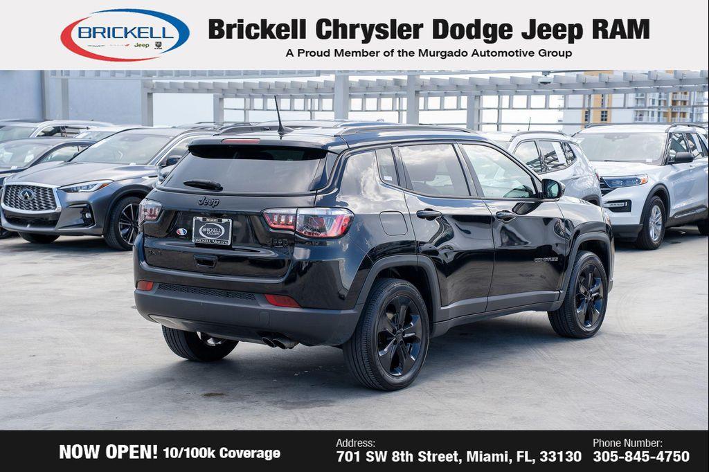 used 2021 Jeep Compass car, priced at $17,755
