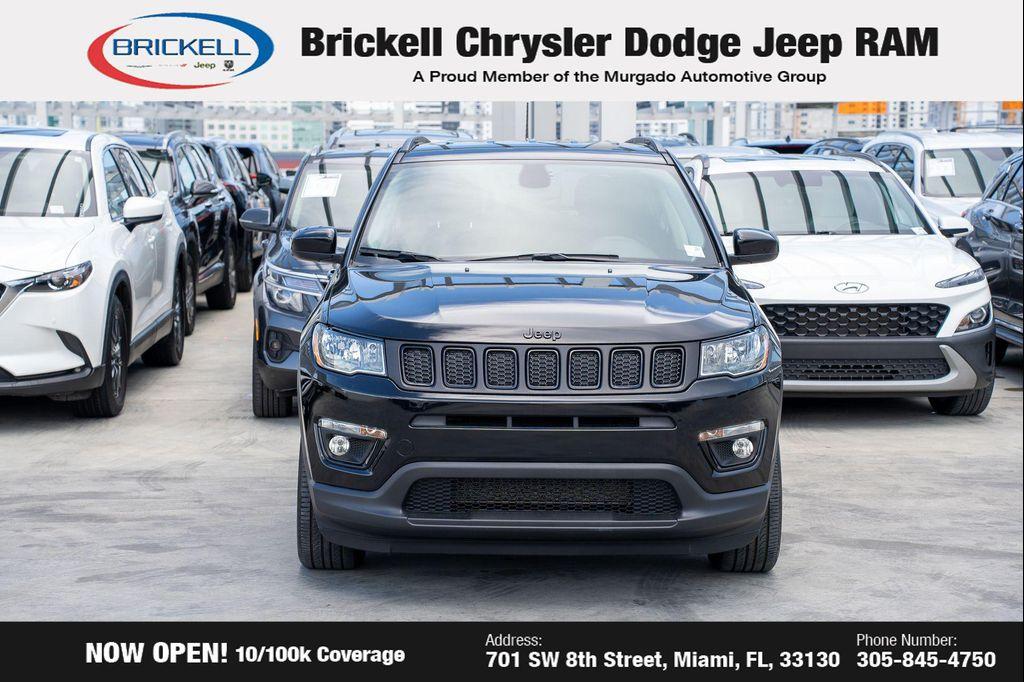 used 2021 Jeep Compass car, priced at $17,755
