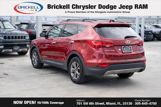 used 2015 Hyundai Santa Fe Sport car, priced at $10,778