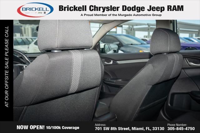 used 2019 Honda Civic car, priced at $19,328