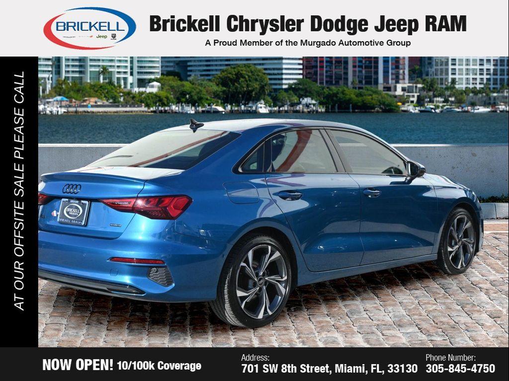 used 2022 Audi A3 car, priced at $20,120