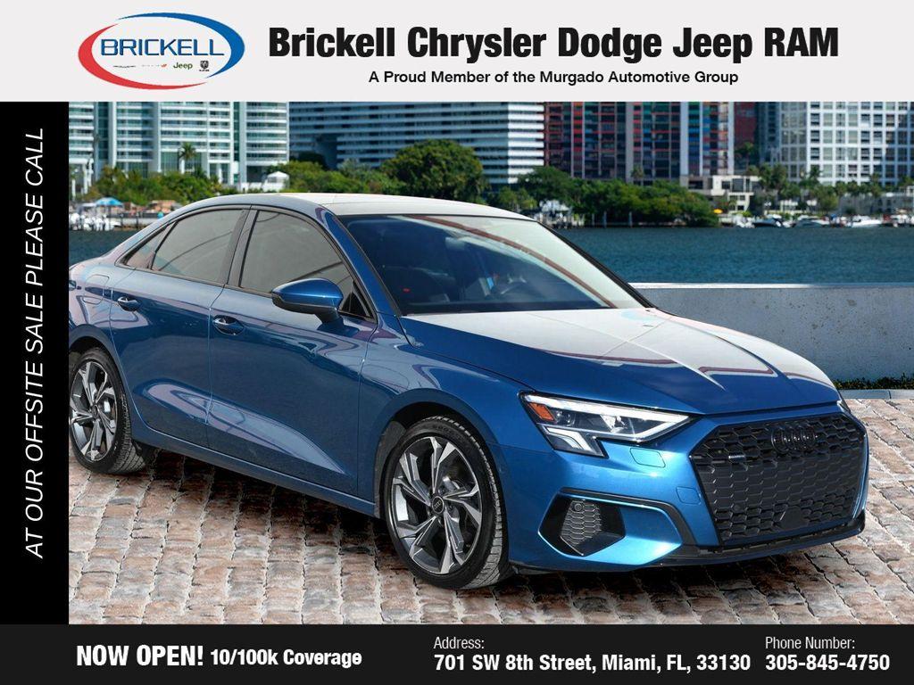 used 2022 Audi A3 car, priced at $20,120