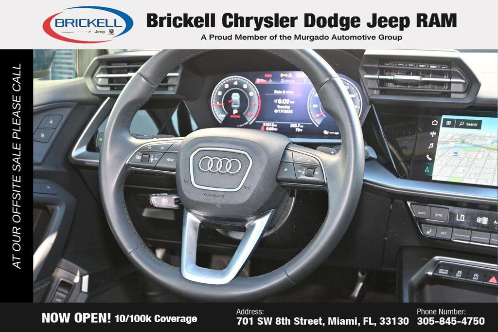 used 2022 Audi A3 car, priced at $20,120