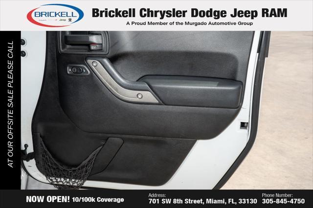 used 2014 Jeep Wrangler Unlimited car, priced at $16,202