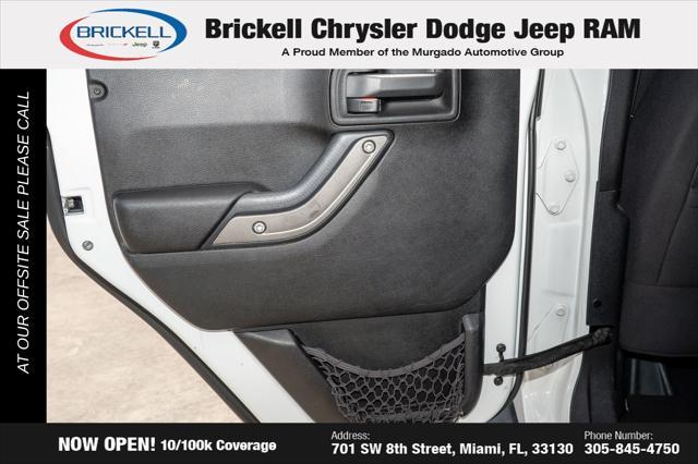 used 2014 Jeep Wrangler Unlimited car, priced at $16,202