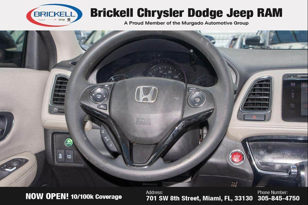 used 2017 Honda HR-V car, priced at $12,570