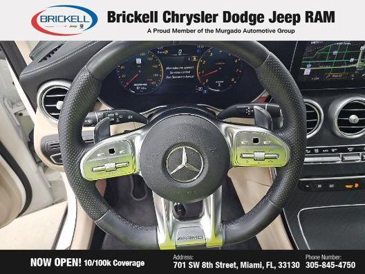 used 2020 Mercedes-Benz AMG GLC 43 car, priced at $36,500