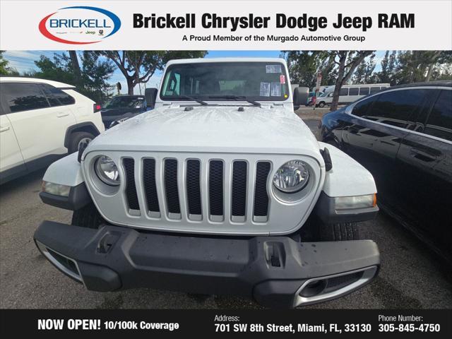 used 2020 Jeep Wrangler Unlimited car, priced at $24,346