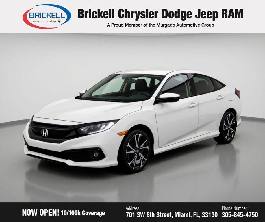 used 2020 Honda Civic car, priced at $18,285