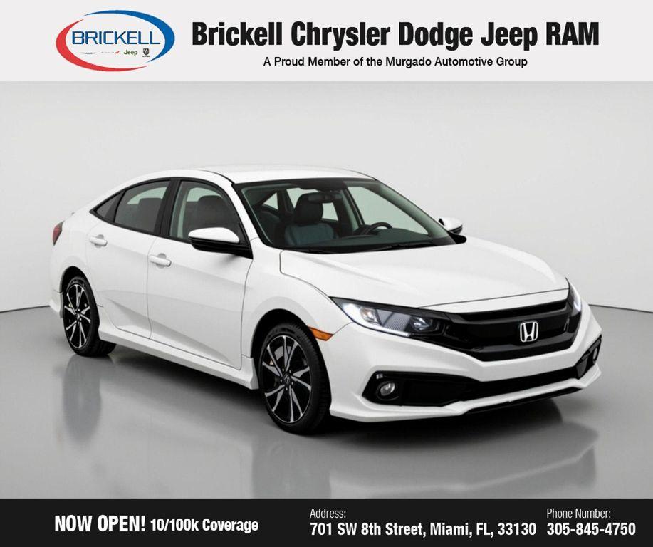 used 2020 Honda Civic car, priced at $18,285