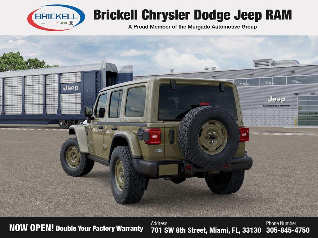 new 2025 Jeep Wrangler 4xe car, priced at $61,822