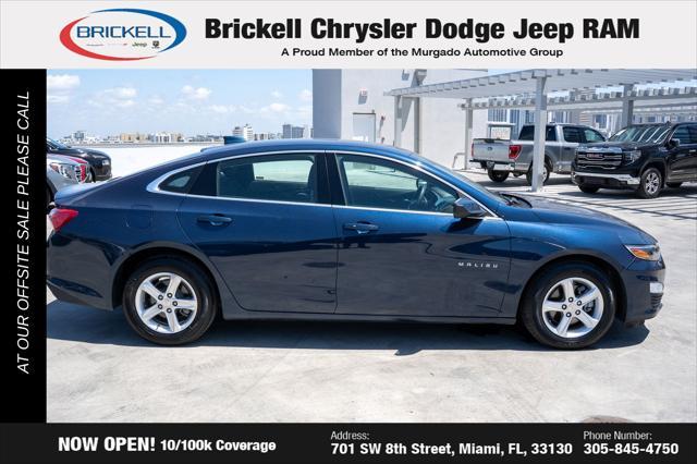used 2022 Chevrolet Malibu car, priced at $15,101