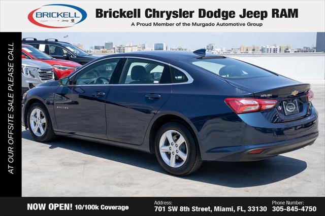 used 2022 Chevrolet Malibu car, priced at $15,101