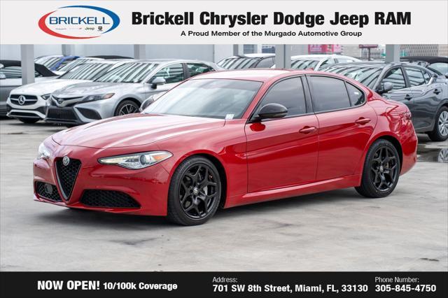 used 2021 Alfa Romeo Giulia car, priced at $18,430