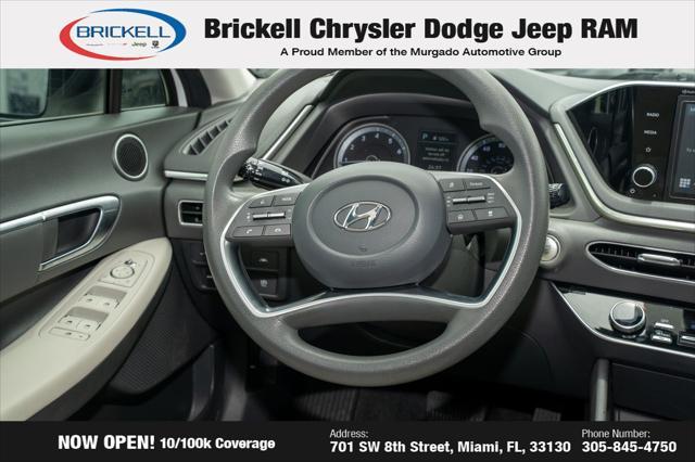 used 2021 Hyundai Sonata car, priced at $14,883