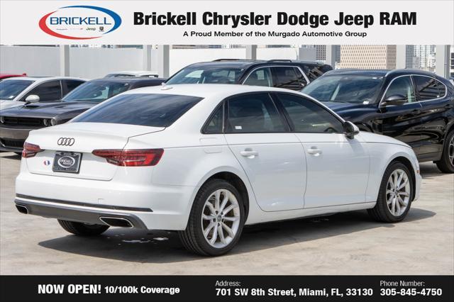 used 2019 Audi A4 car, priced at $15,581
