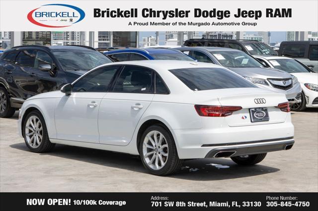 used 2019 Audi A4 car, priced at $15,581