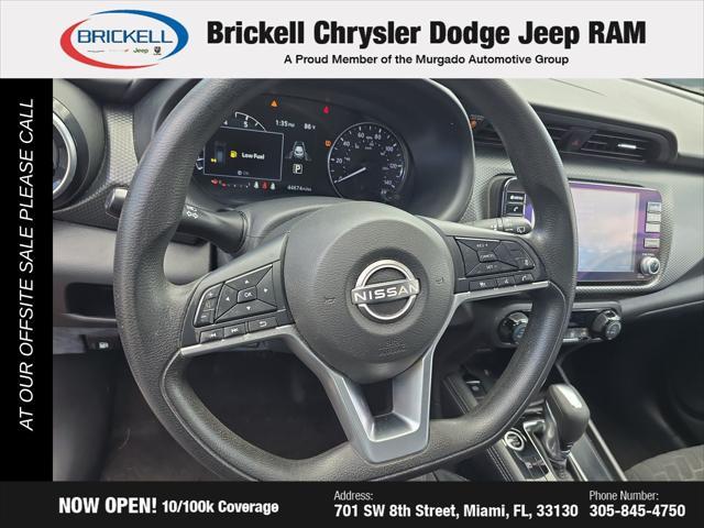 used 2022 Nissan Kicks car, priced at $16,390