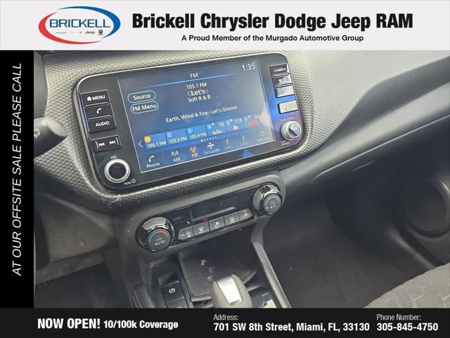 used 2022 Nissan Kicks car, priced at $16,390