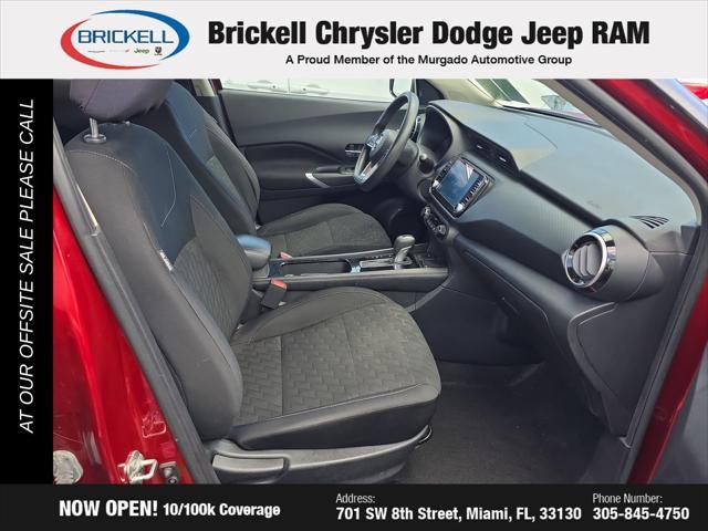 used 2022 Nissan Kicks car, priced at $16,390