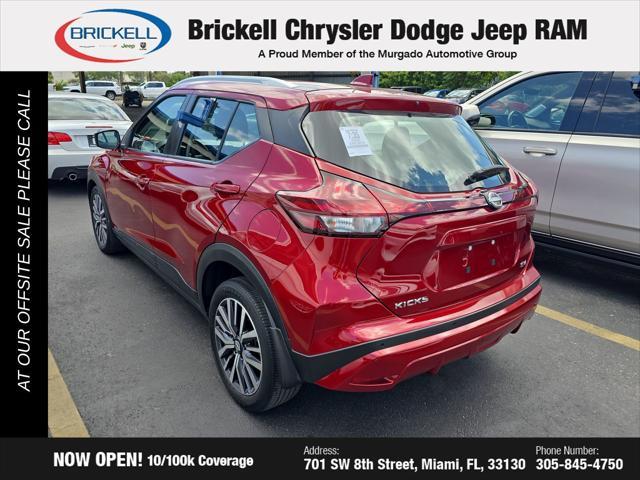 used 2022 Nissan Kicks car, priced at $16,390