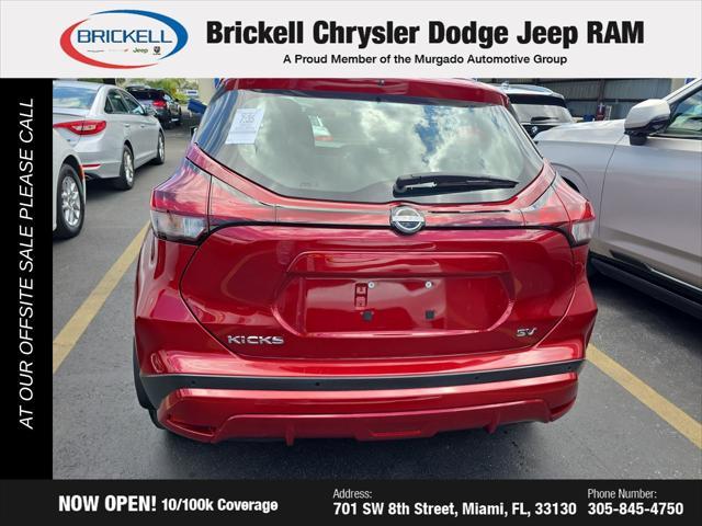 used 2022 Nissan Kicks car, priced at $16,390
