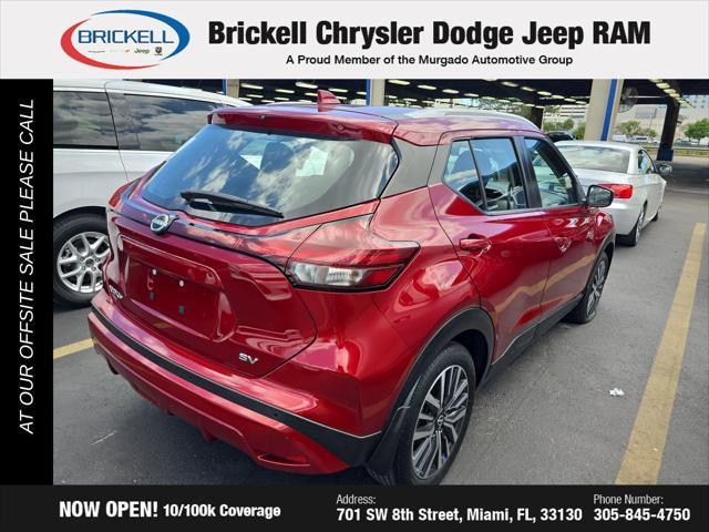 used 2022 Nissan Kicks car, priced at $16,390