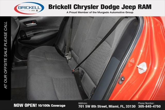 used 2021 Toyota Corolla car, priced at $15,802