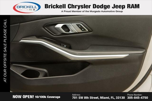 used 2019 BMW 330 car, priced at $18,065