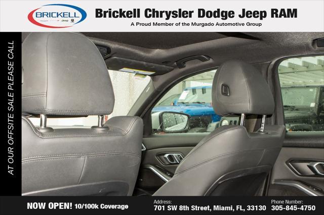 used 2019 BMW 330 car, priced at $18,065
