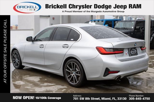 used 2019 BMW 330 car, priced at $18,065