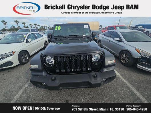 used 2020 Jeep Wrangler Unlimited car, priced at $27,204