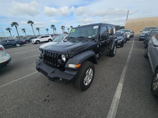 used 2020 Jeep Wrangler Unlimited car, priced at $27,204