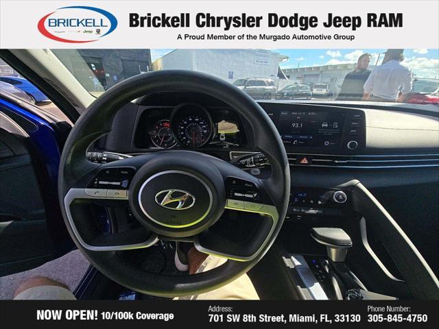 used 2022 Hyundai Elantra car, priced at $20,151