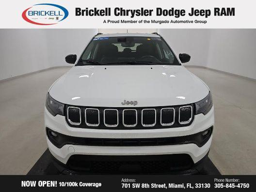 used 2022 Jeep Compass car, priced at $18,855