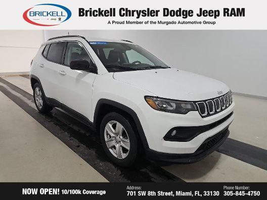 used 2022 Jeep Compass car, priced at $18,855