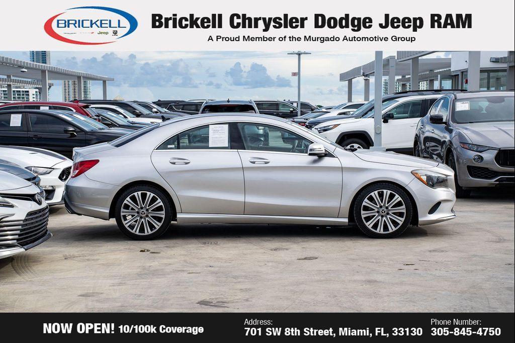 used 2018 Mercedes-Benz CLA 250 car, priced at $17,410