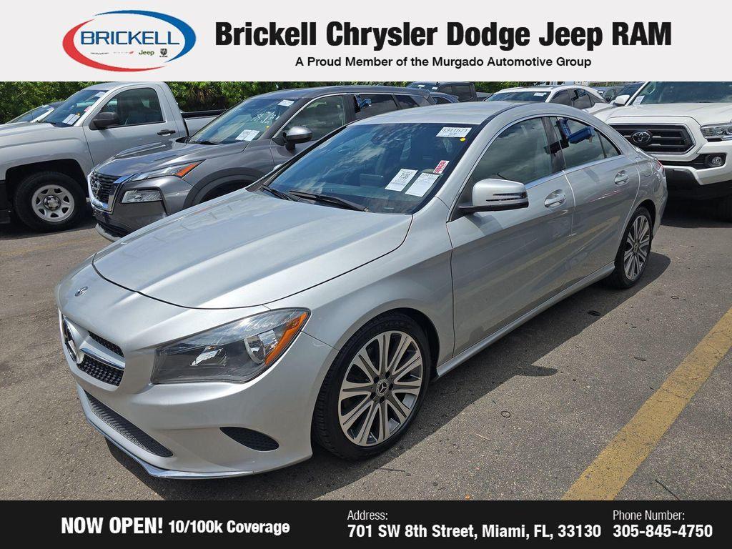 used 2018 Mercedes-Benz CLA 250 car, priced at $18,425