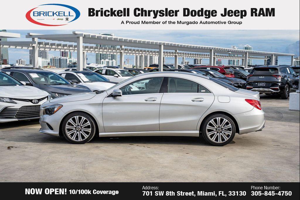 used 2018 Mercedes-Benz CLA 250 car, priced at $17,410