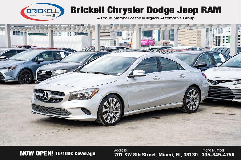 used 2018 Mercedes-Benz CLA 250 car, priced at $17,410