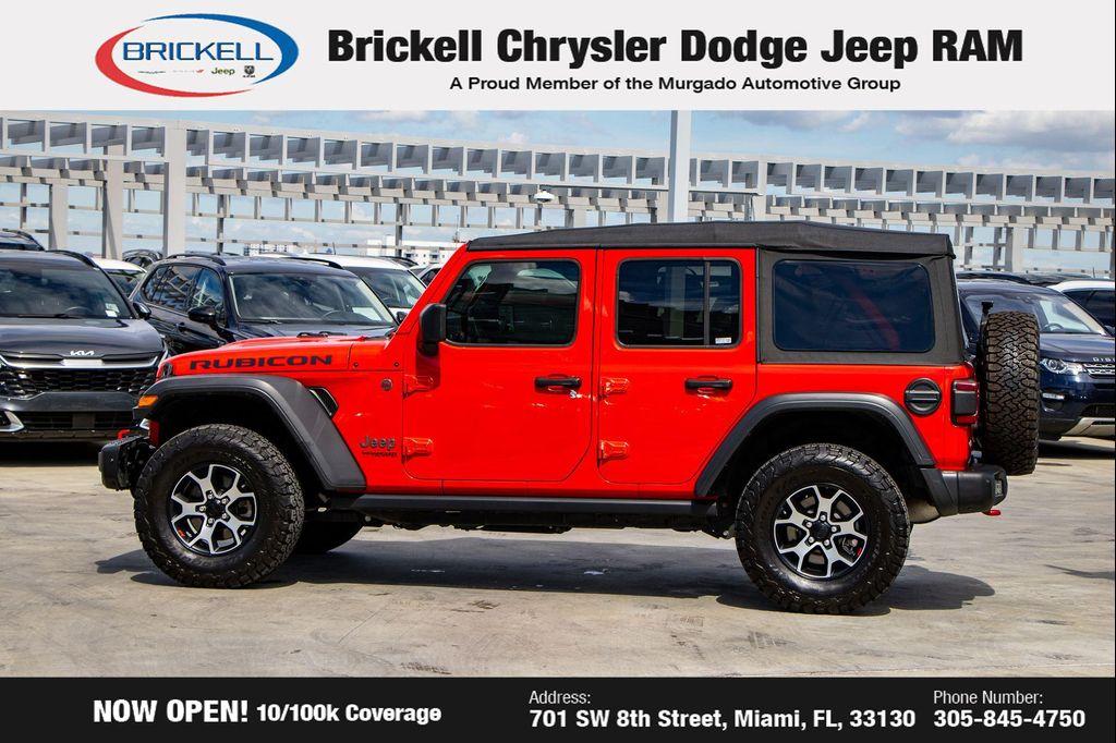 used 2021 Jeep Wrangler Unlimited car, priced at $34,090