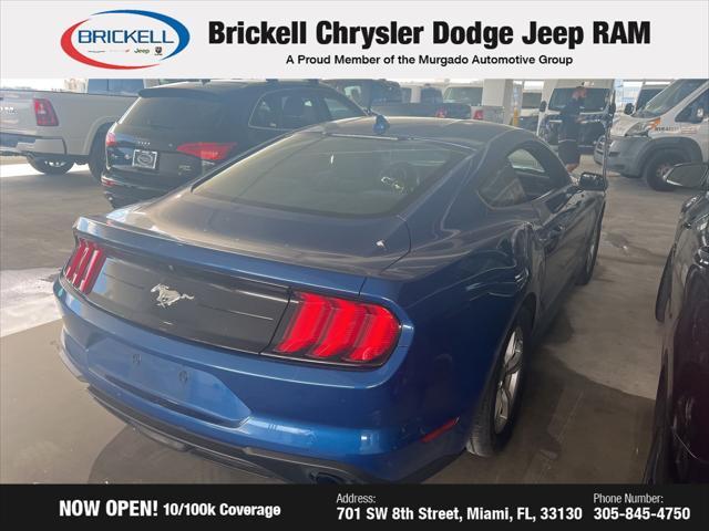 used 2022 Ford Mustang car, priced at $23,695