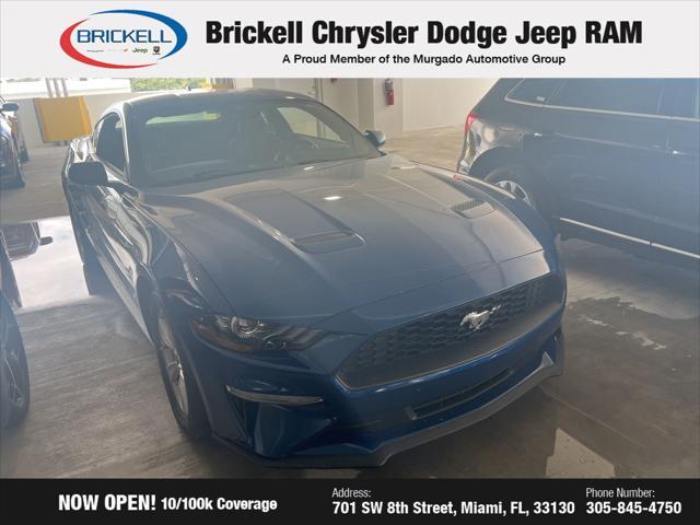 used 2022 Ford Mustang car, priced at $23,695