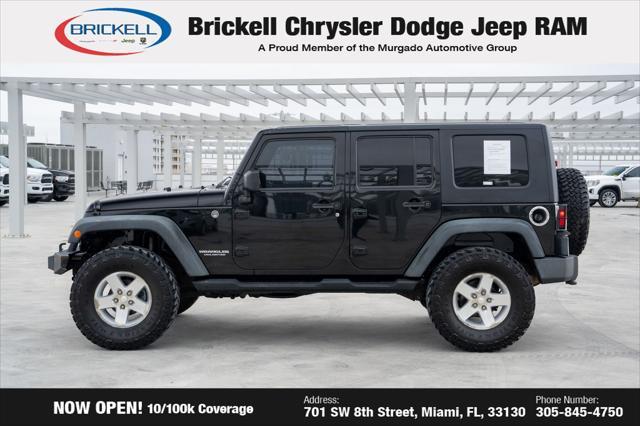 used 2009 Jeep Wrangler Unlimited car, priced at $14,149