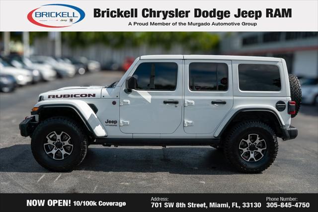 used 2020 Jeep Wrangler Unlimited car, priced at $36,130