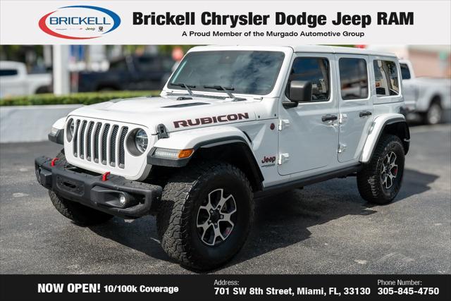 used 2020 Jeep Wrangler Unlimited car, priced at $36,130