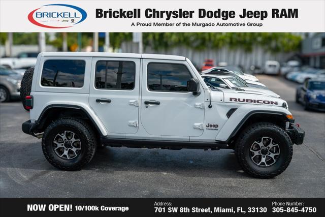 used 2020 Jeep Wrangler Unlimited car, priced at $36,130