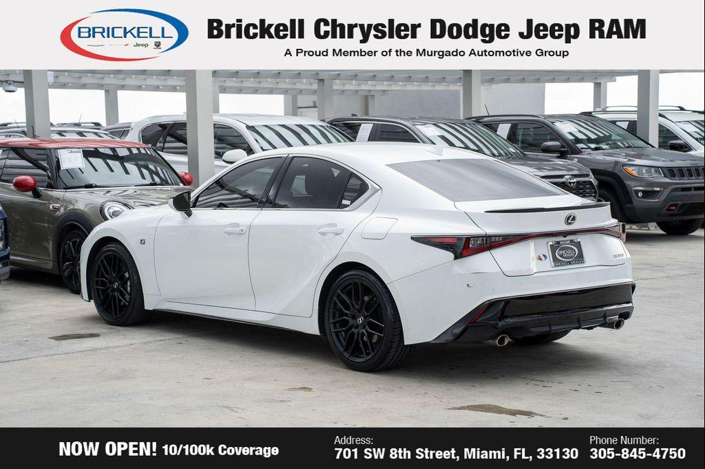 used 2023 Lexus IS 350 car, priced at $42,400